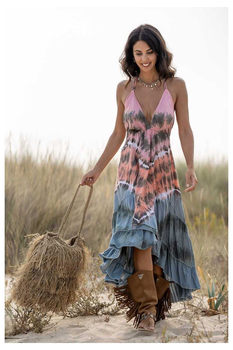 Tarifa Soul - Vestido Mallorca Salmon - Vestidos / Monos - TARIFA SOUL