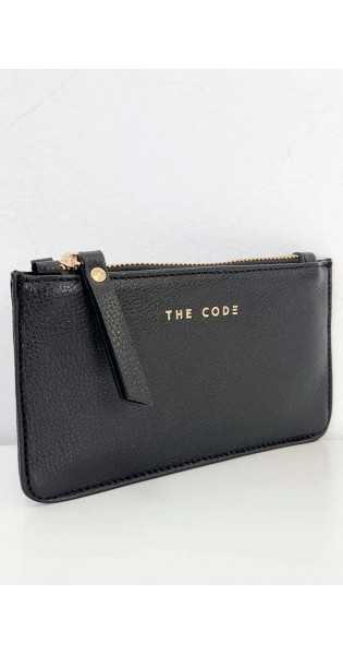 THE CODE - Monedero Sevilla negro liso - Monederos - THE CODE