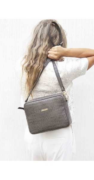 THE CODE - CHARLOTTE TAUPE COCO - Bolsos: Estilo y Funcionalidad en Cada Detalle - THE CODE