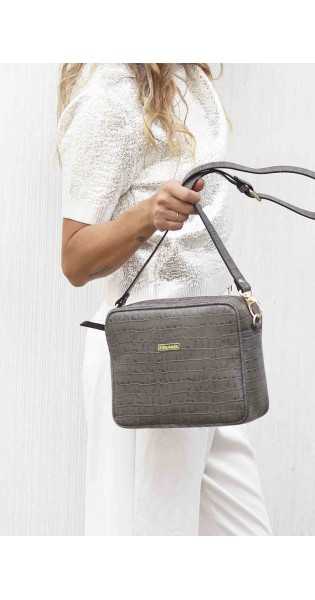 THE CODE - CHARLOTTE TAUPE COCO - Bolsos: Estilo y Funcionalidad en Cada Detalle - THE CODE