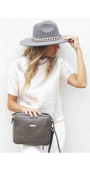 THE CODE - CHARLOTTE TAUPE COCO - Bolsos: Estilo y Funcionalidad en Cada Detalle - THE CODE