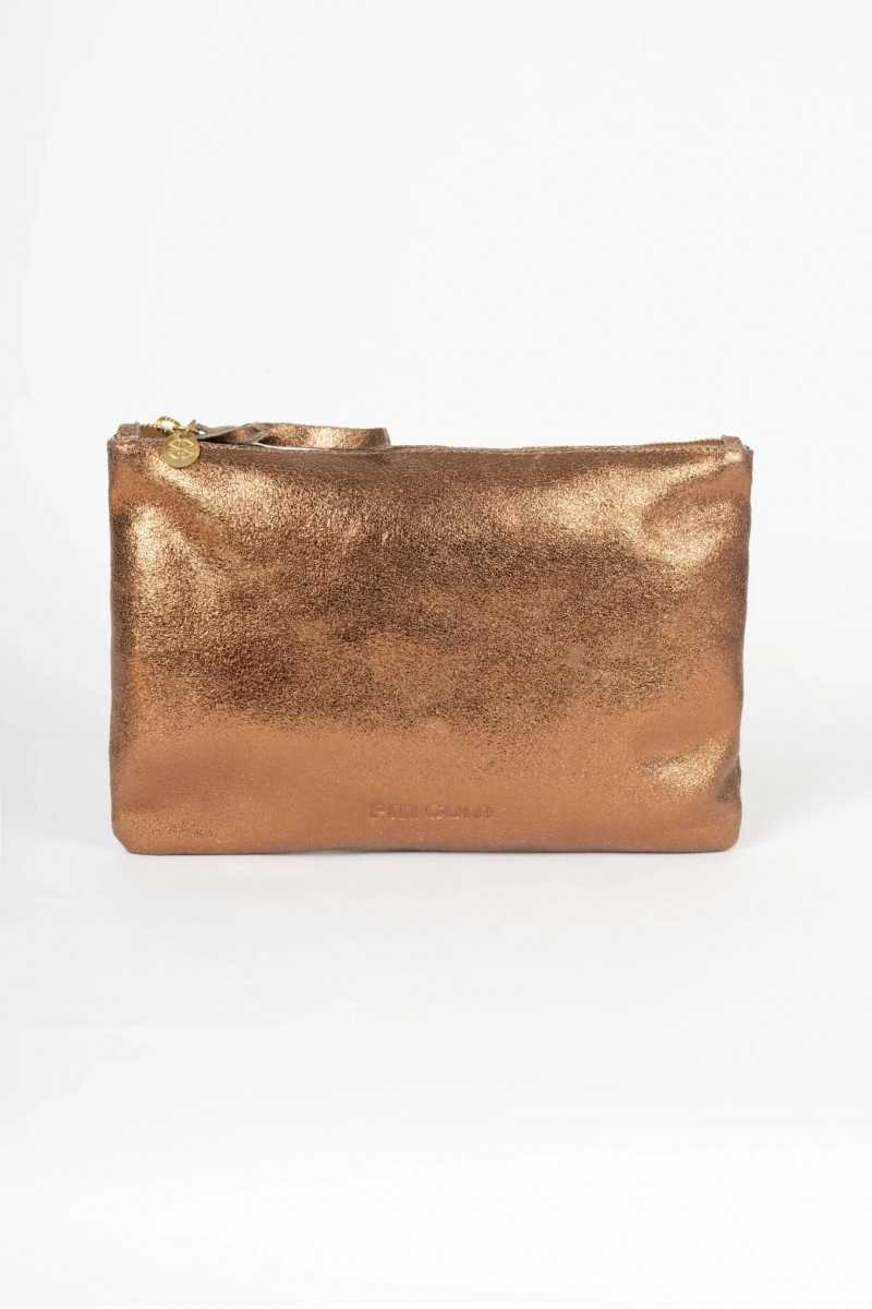 PITI CUITI - CLUTCH WINONA COBRE - Bolsos: Estilo y Funcionalidad en Cada Detalle - Piti Cuiti