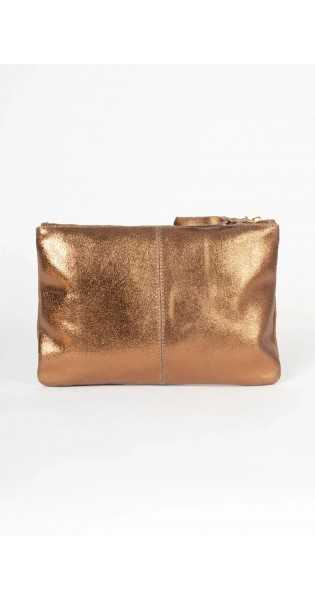 PITI CUITI - CLUTCH WINONA COBRE - Bolsos: Estilo y Funcionalidad en Cada Detalle - Piti Cuiti