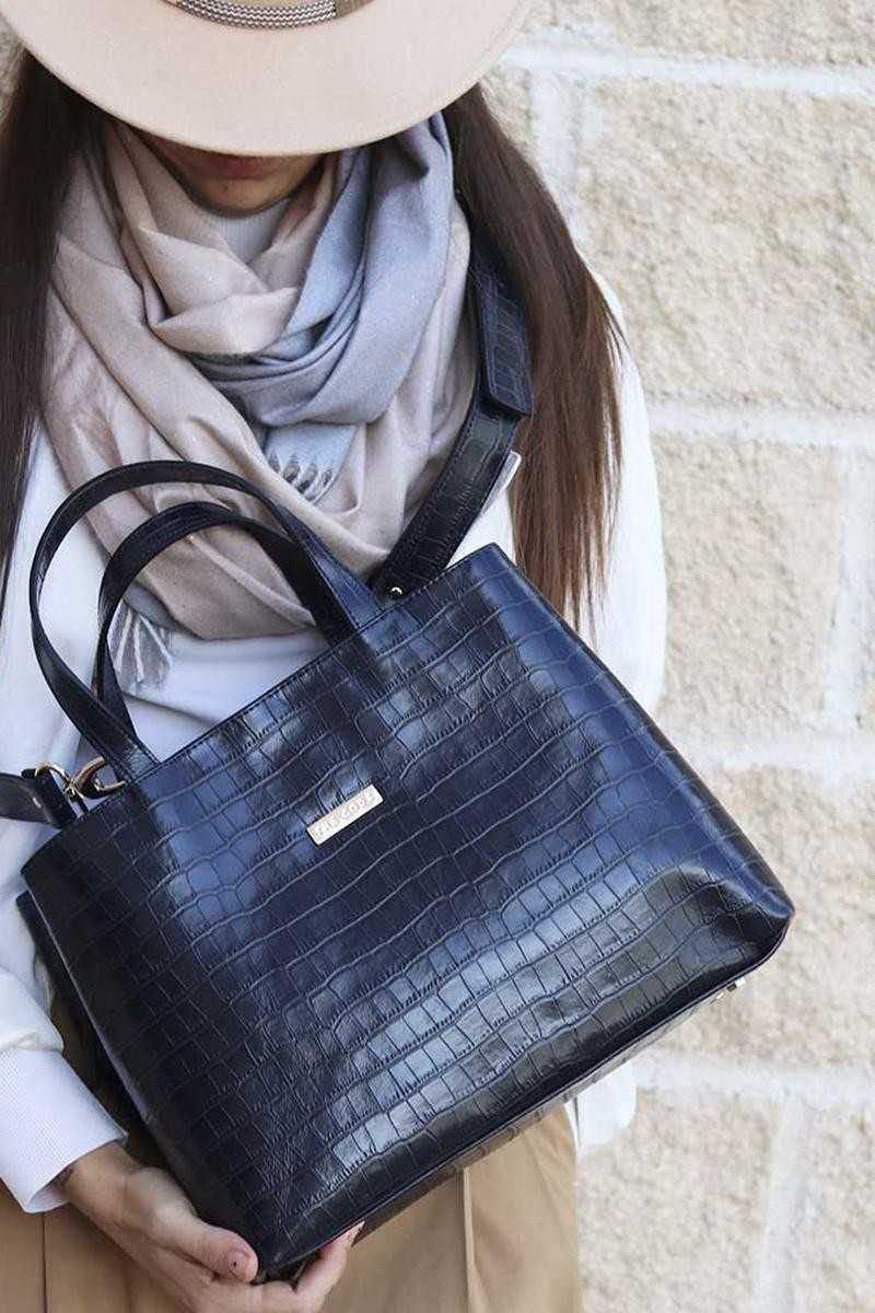 THE CODE - SHOPPER PATRICIA AZUL - Bolsos: Estilo y Funcionalidad en Cada Detalle - THE CODE