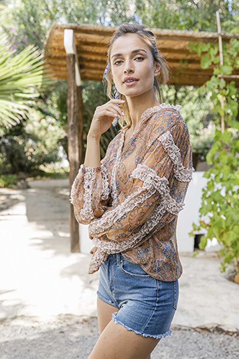 Miss June - Blusa TATUM Beige - Blusas / Camisas / Tops - Miss June